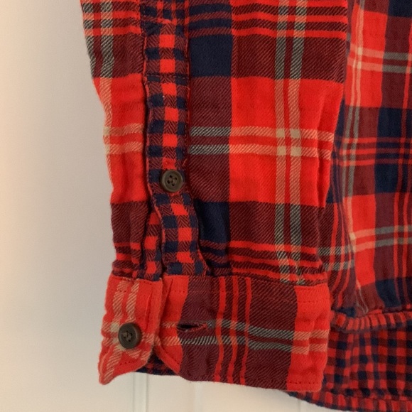 Madewell Plaid Flannel - Picture 5 of 9